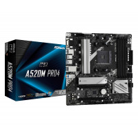 Материнская плата ASRock A520M Pro4