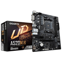 Материнская плата Gigabyte A520M H (rev. 1.0)