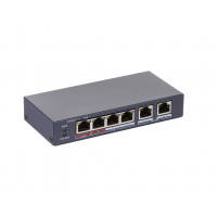 Коммутатор Hikvision DS-3E0106HP-E