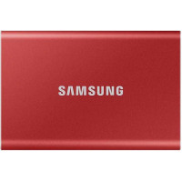 Внешний накопитель Samsung T7 1TB (красный)