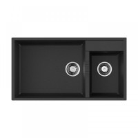 Кухонная мойка Omoikiri Tedori 85-2-U-BL (черный)