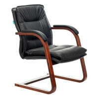 Кресло Бюрократ T-9927WALNUT-AV (черный)