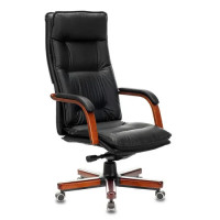Кресло Бюрократ T-9927WALNUT (черный)