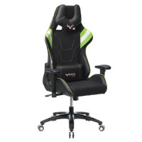 Кресло Бюрократ Viking 4 Aero Green Edition (черный)