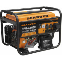 Бензиновый генератор Carver PPG-6500E