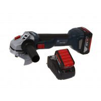 Угловая шлифмашина Bosch GWS 18V-10 Professional 06019J4004 (с 2-мя АКБ, кейс)