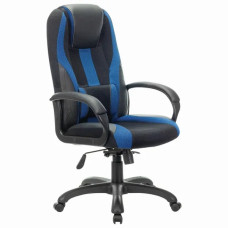 Кресло Brabix Rapid GM-102 (черный/синий)