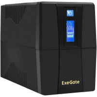 Источник бесперебойного питания ExeGate Power Smart ULB-850.LCD.AVR.EURO.RJ.USB