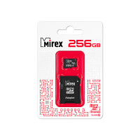 Карта памяти Mirex microSDXC 13613-AD3UH256 256GB (с адаптером)