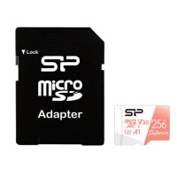 Карта памяти Silicon-Power Superior A1 microSDXC SP256GBSTXDV3V20SP 256GB