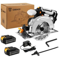 Дисковая (циркулярная) пила Deko DKCS20 Laser 063-4210 (с 2-мя АКБ)