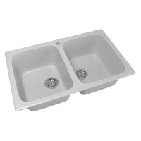 Кухонная мойка Mixline ML-GM23 (серый 310) 525185