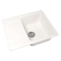 Кухонная мойка Mixline ML-GM26 (белый 331) 525215