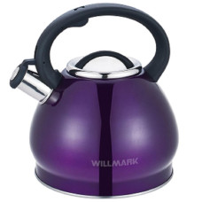 Чайник со свистком Willmark WTK-4221SS (фиолетовый)