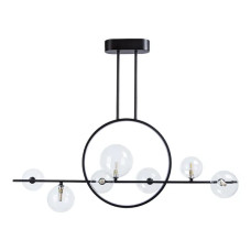 Подвесная люстра Arte Lamp Saturn A7791SP-59BK