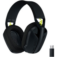 Наушники Logitech G435 Lightspeed (черный/неоновый желтый)