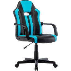 Кресло Brabix GM-202 (черный/голубой)
