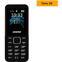 Кнопочный телефон Digma Linx C171 (черный)