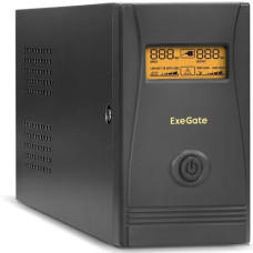 Источник бесперебойного питания ExeGate Power Smart ULB-850.LCD.AVR.C13.RJ.USB