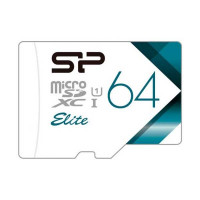 Карта памяти Silicon-Power Elite microSDXC SP064GBSTXBU1V21 64GB