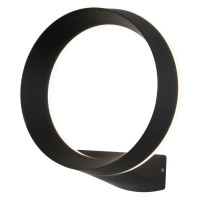 Уличный настенный светильник Elektrostandard Ring 1710 Techno LED (черный)