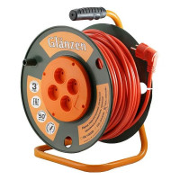 Удлинитель Glanzen EB-50-008 (50 м, оранжевый)