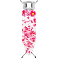 Гладильная доска Brabantia B 124x38 см 134227 (розовый сантини/каркас серый металлик)