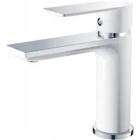 Смеситель Haiba HB10505-8 (белый/хром)