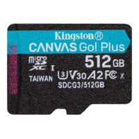Карта памяти Kingston Canvas Go! Plus microSDXC 512GB