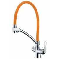 Смеситель Lemark Comfort LM3070C (оранжевый)