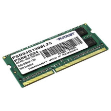 Оперативная память Patriot Memory for Ultrabook 4GB DDR3 SO-DIMM PC3-10600 (PSD34G1333L2S)