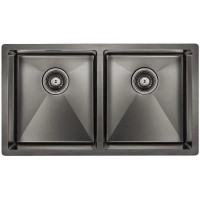 Кухонная мойка Paulmark Dopplet PM507844-GM