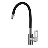 Смеситель Rossinka Silvermix Z35-35U (черный/хром)