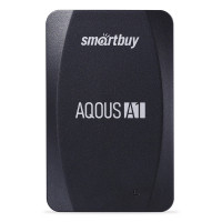 Внешний накопитель Smart Buy Aqous A1 SB128GB-A1B-U31C 128GB (черный)