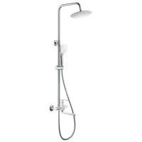 Душевая система Haiba HB24557-8 (белый, хром)