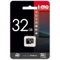 Карта памяти IMO microSDHC Class 10 UHS-I IM32GBSD-00 32GB