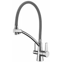 Смеситель Lemark Comfort LM3071C (серый)