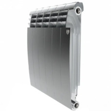 Биметаллический радиатор Royal Thermo BiLiner 500 Silver Satin (6 секций)