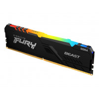 Оперативная память Kingston FURY Beast RGB 8GB DDR4 PC4-28800 KF436C17BBA/8