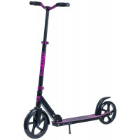 Самокат Novatrack Polis 230 Pro 230.POLIS.VT20 (черный/фиолетовый)