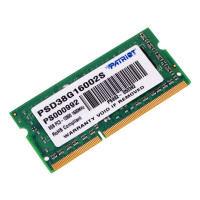 Оперативная память Patriot Signature 8GB DDR3 SO-DIMM PC3-12800 (PSD38G16002S)