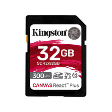 Карта памяти Kingston Canvas React Plus SDHC 32GB