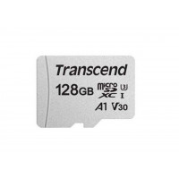 Карта памяти Transcend microSDXC 300S 128GB + адаптер