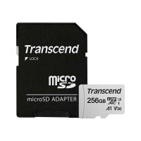 Карта памяти Transcend 300S 256GB (с адаптером)