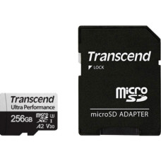 Карта памяти Transcend microSDXC 340S 256GB (с адаптером)