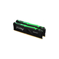Оперативная память Kingston FURY Beast RGB 2x32GB DDR4 PC4-25600 KF432C16BBAK2/64