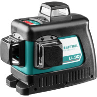 Лазерный нивелир KRAFTOOL LL-3D-2 34640-4 (с держателем и детектором)