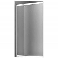 Стеклянная шторка для ванны Wasserkraft Main 41S02-100L Matt glass
