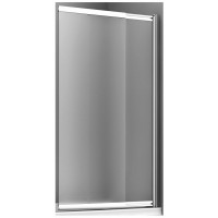 Стеклянная шторка для ванны Wasserkraft Main 41S02-100R Matt glass