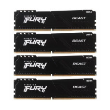 Оперативная память Kingston FURY Beast 4x8GB DDR4 PC4-25600 KF432C16BBK4/32